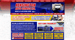 Desktop Screenshot of kensingtonautoserviceltd.com