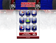 Tablet Screenshot of kensingtonautoserviceltd.com